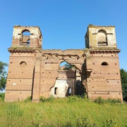 Руины костёла Святых Ангелов-Хранителей (Каничи)