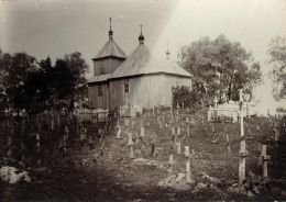 Туровская церковь Всех Святых. Фото И. Сербова, 1912 год.