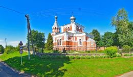 Свято-Вознесенская церковь в Лужесно