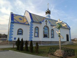 Церковь Владимирской Божьей Матери в деревне Тюхиничи