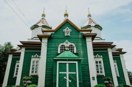 Спасо-Преображенская церковь в деревне Новая Мышь