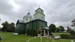 Спасо-Преображенская церковь в деревне Порплище (Докшицкий район, Витебская область)
