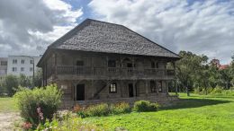 Деревянный лямус Бригитского монастыря в Гродно
