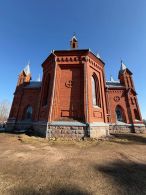 Костел святого Алексея, вид со стороны апсиды