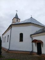 Костёл Рождества Девы Марии со стороны апсиды