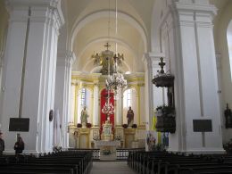 Интерьер костела