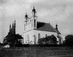 Костел до 1914 года.