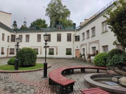 Дворец Хрептовичей в Гродно, внутренний двор