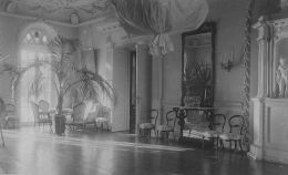 Бальный зал дворца. Фото около 1914 года.