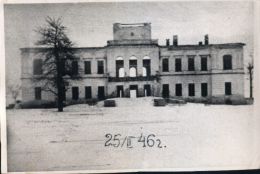 Дворец сразу после Второй мировой войны. Фото 25 марта 1946 г.