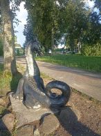 Памятник Цмоку в Лепеле