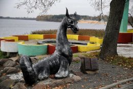 Памятник Цмоку в Лепеле