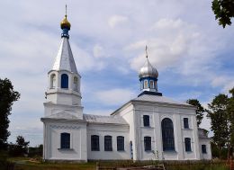 Церковь Воздвижения Креста Господня. Боковой фасад
