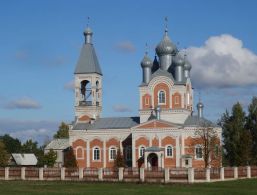 Свято-Богоявленская церковь в Глуске
