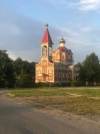 Свято-Богоявленская церковь в Глуске