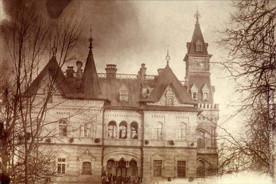 Усадебно-парковый ансамбль Герардов. Историческое фото