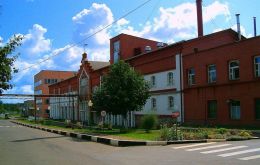 Здание спиртзавода в Березино
