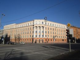 Здание белорусской государственной академии искусств