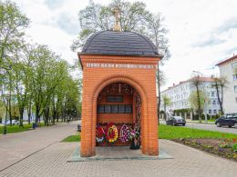 Часовня-памятник воинам-интернационалистам в Полоцке