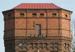 Старая водонапорная башня в Минске