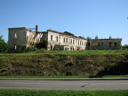 Быховский замок. Общий вид, 2012