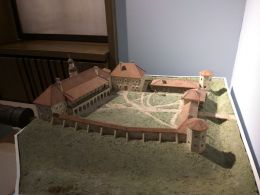 Макет Быховского замка в Могилевском областном краеведческом музее