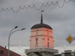 Часы на ратуше в Минске