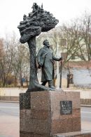 Памятник Язепу Дроздовичу в Минске