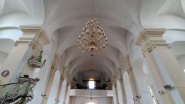 Интерьер костела
