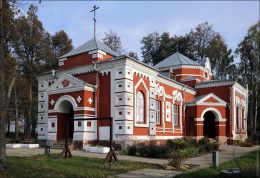 Свято-Георгиевская церковь в деревне Старое Высокое
