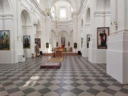 Костел и коллегиум иезуитов в Юровичах