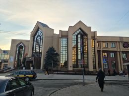 Новое здание вокзала в Гомеле