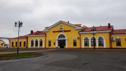 Железнодорожная станция в Осиповичах