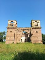 Руины костёла Святых Ангелов-Хранителей в Каничах (Костюковичский район, Могилёвская область)