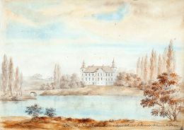 Дворец Радзивиллов на рисунке Наполеона Орды. 1861—1877