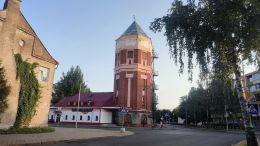 Бывшая водонапорная башня в Бобруйске