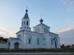 Свято-Вознесенская церковь в деревне Милославичи