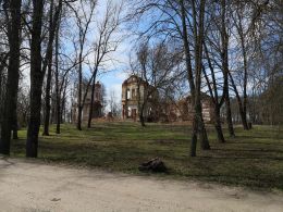 Усадьба Святских «Старая Белица» в деревне Пламя