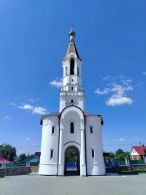Трёхъярусная шатровая колокольня