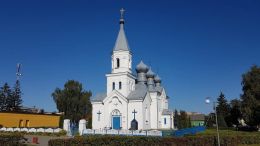 Спасо-Преображенская церковь в Логишине