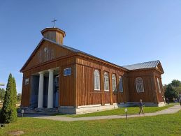 Костёл Отыскания Святого Креста в агрогородке Жирмуны